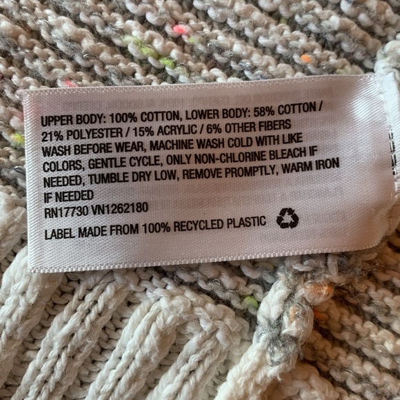 Girl’s Cat & Jack open front cardigan sweater size Large 10 / 12 - Picture 12 of 17